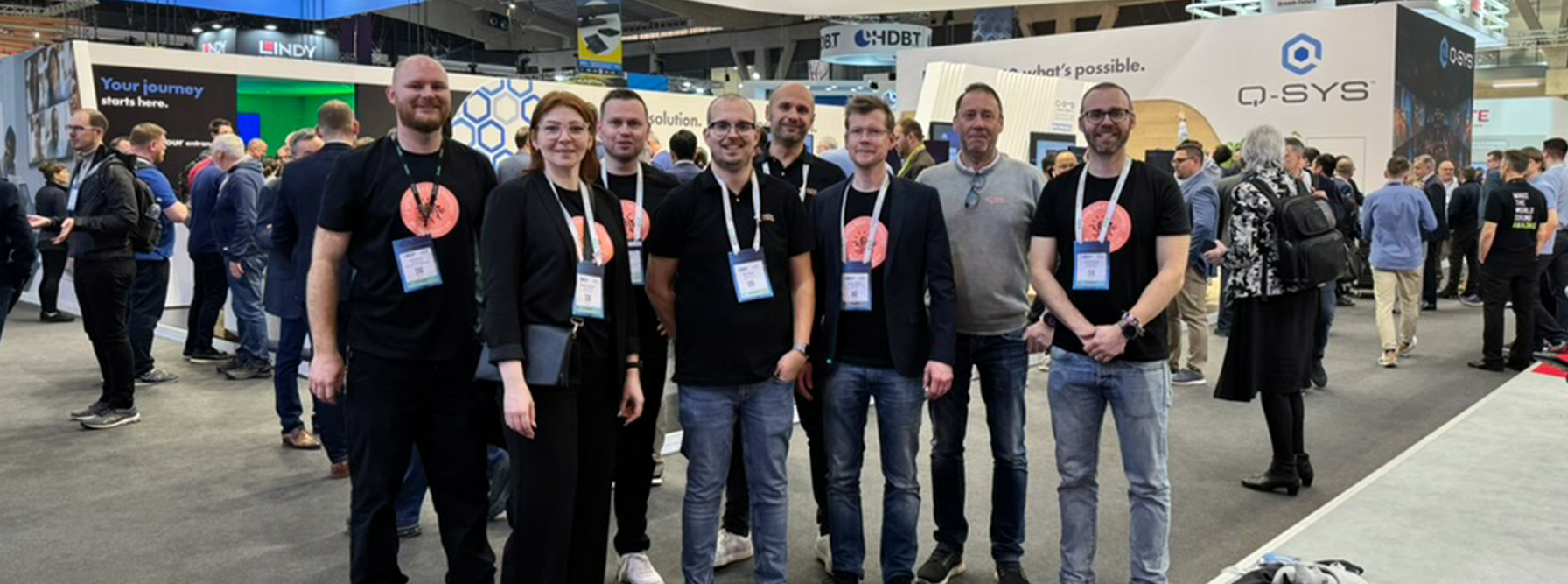 Gruppbild från ISE 2025